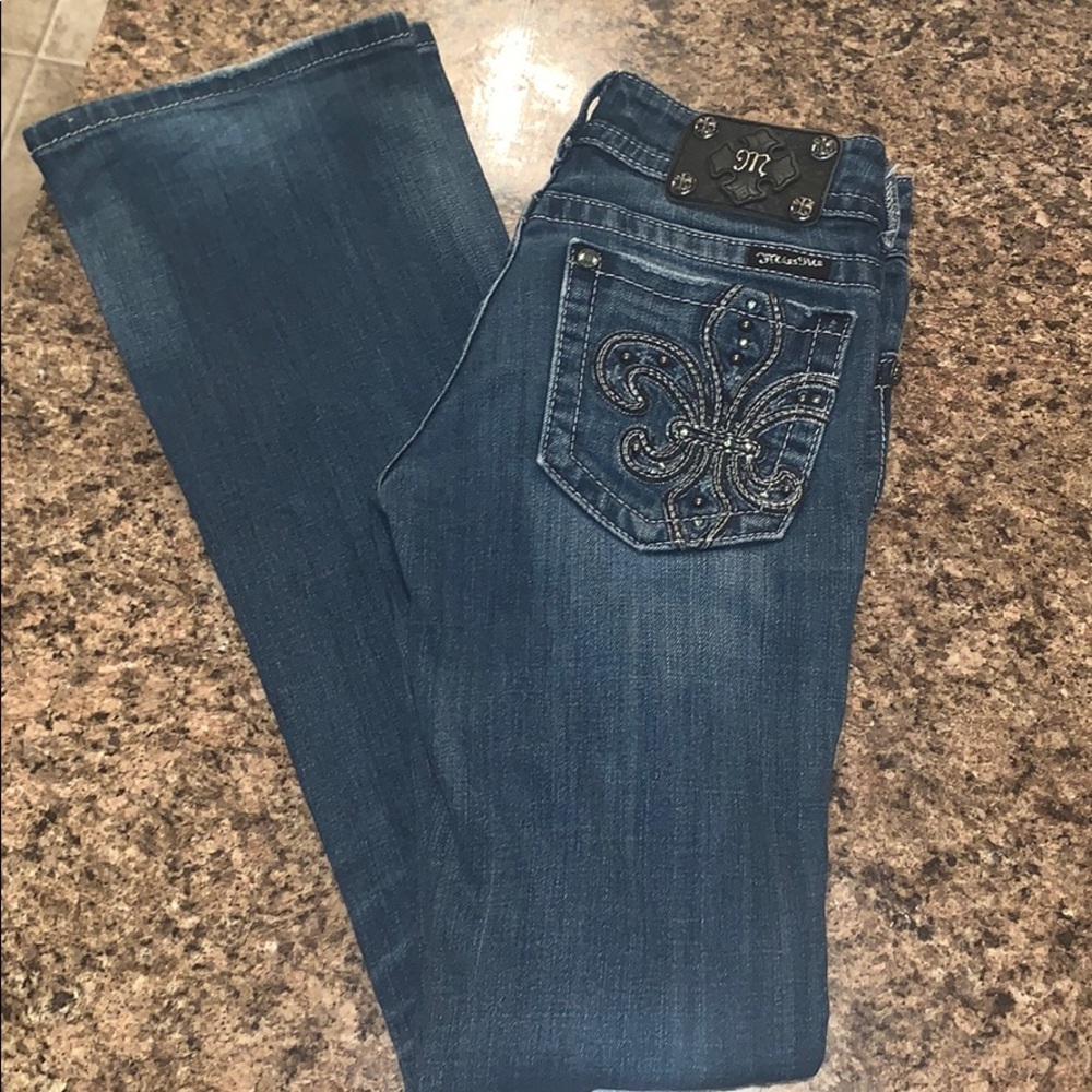 Miss Me boot cut Blue jeans